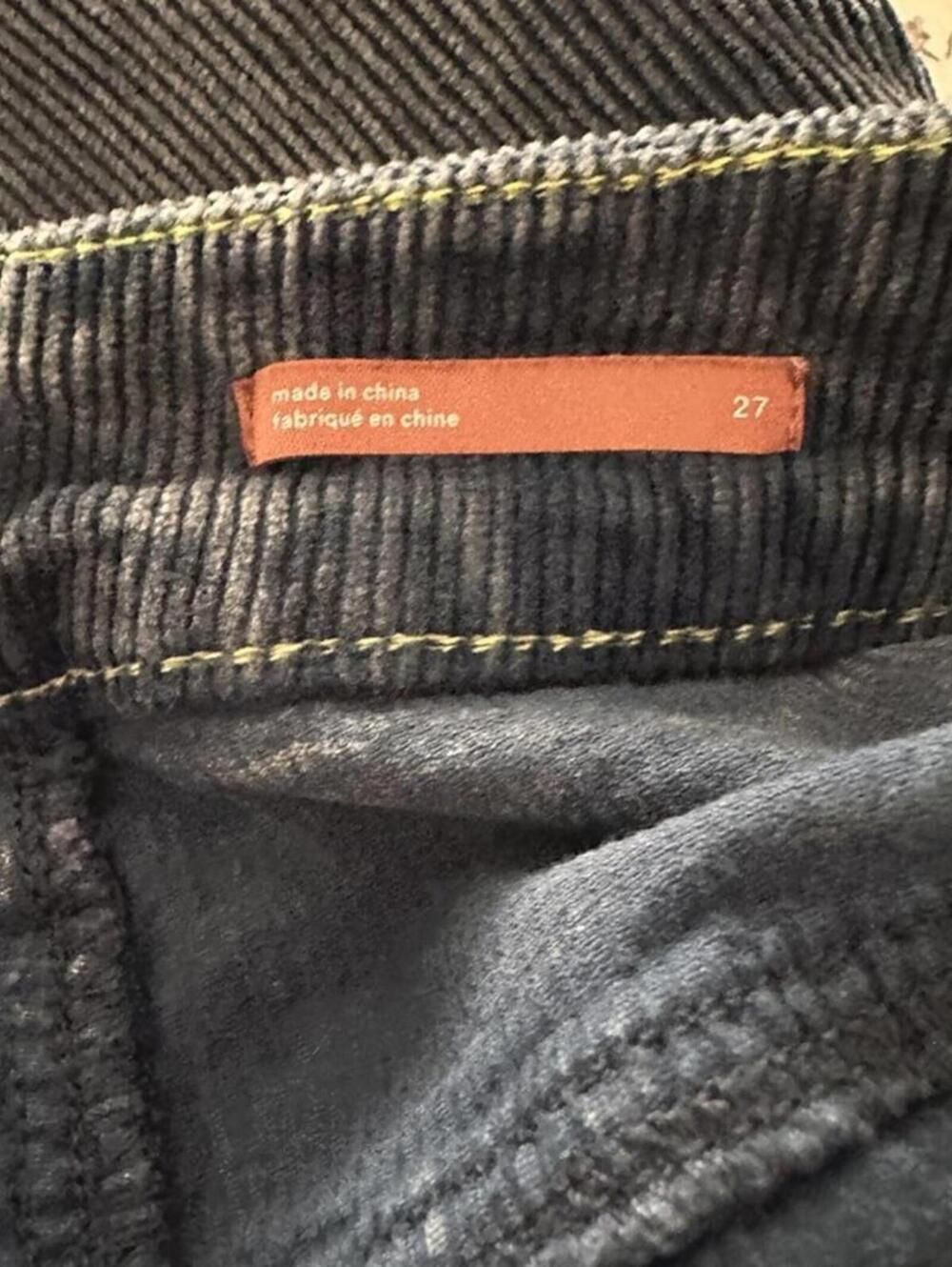 Pilcro The Vintage Straight Size 27 Corduroy - Picture 8 of 11